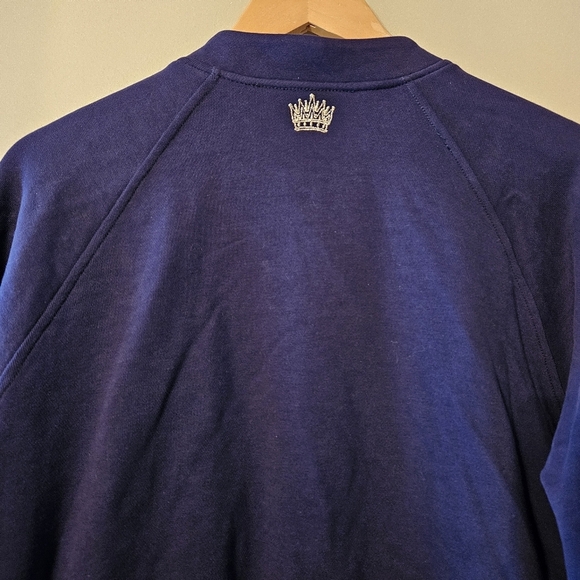 Royalty By Maluma Men's Reversible Multicolor Kaleidoscope Bomber Jacket Medium. - Picture 15 of 15